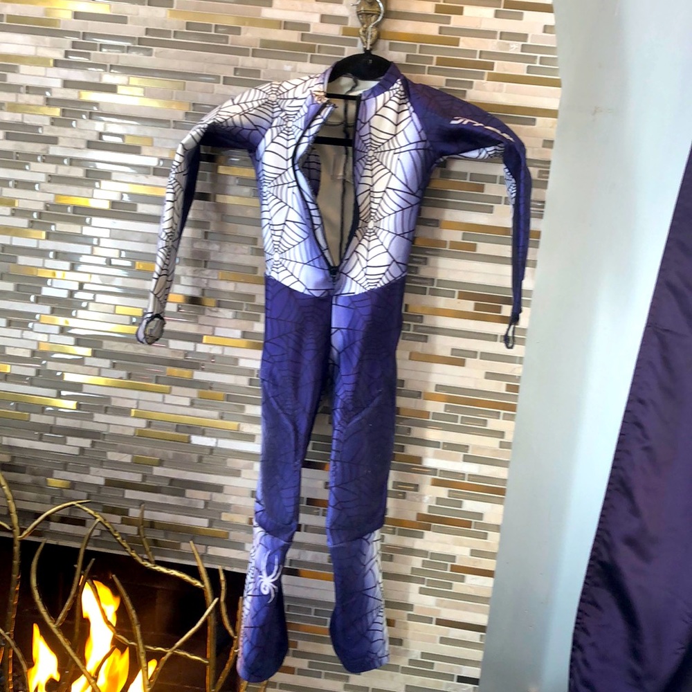 Spyder padded ski race suit Child 6-8